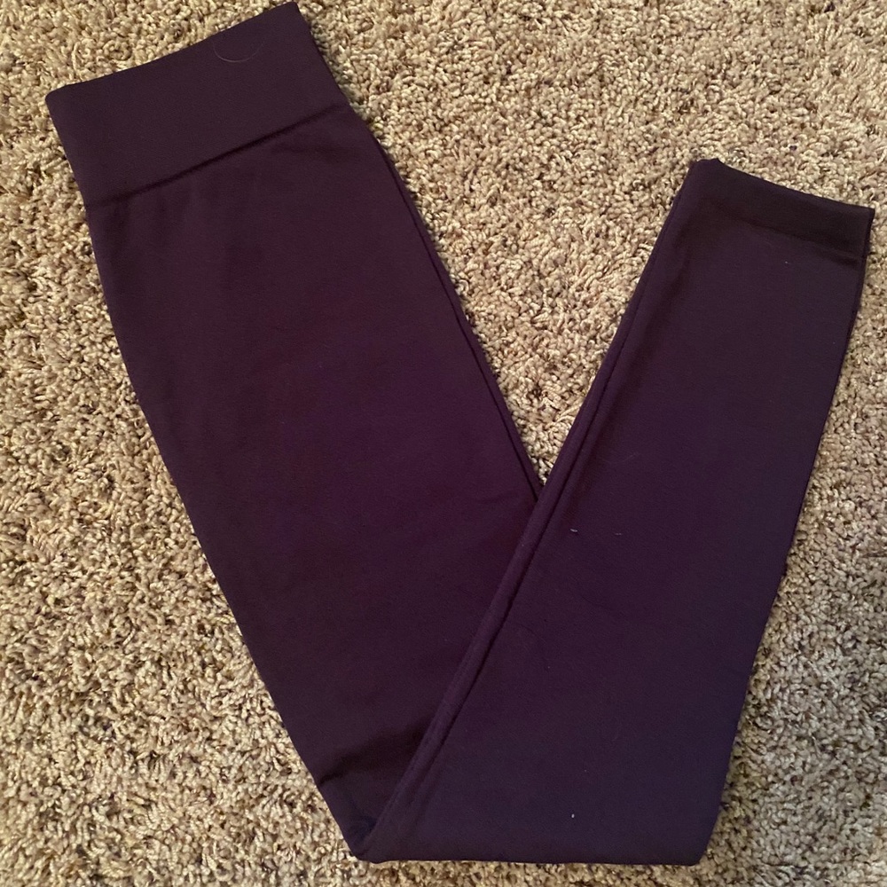Fleece lined leggings